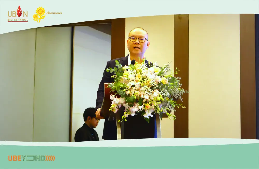UBE Group ย้ำภาพการเติบโตของธุรกิจ ตามหลัก BCG Model สู่ผู้ผลิตเอทานอลจากมันสำปะหลังรายใหญ่ของประเทศไทย ในงาน Thailand - Japan Environmental Technology Business Matching Seminar